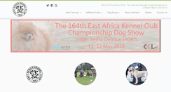 Desktop Screenshot of eastafricakennelclub.com